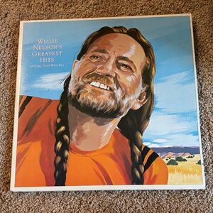 Willie Nelson's Greatest Hits Vinyl Record - Multicolor Cover